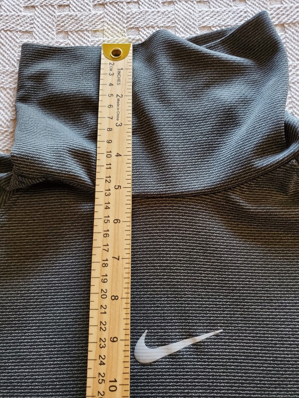 Nike AeroReact Womens Cowl Neck Running Top Long Sleeve Pullover Sweatshirt M - Picture 12 of 14